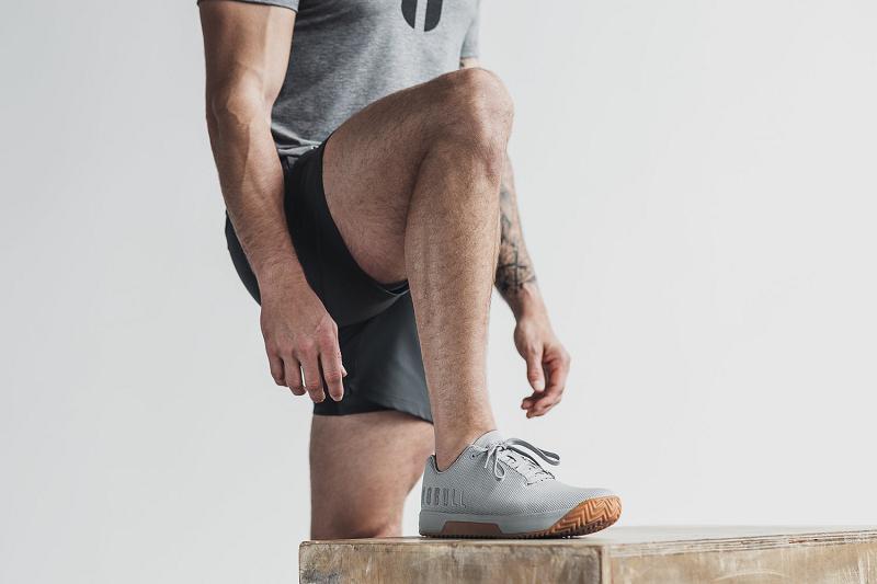 Men's Nobull Arctic Gum+ Trainers Grey | SG O2490K